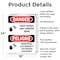 Signmission Safety Culture Sign, 18 in Width, Aluminum, Rectangle, Bilingual OS-2PACK-DS-A-1824-VS-1390 - alternate 9